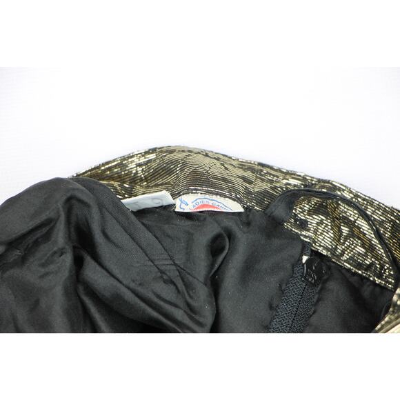 Vintage Adolfo At Saks Fifth Avenue Sequins Party Blazer Jacket Skirt Set Suit - Picture 10 of 11